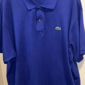 Lacoste NWOTS Men's Royal Blue Polo Shirt!!!